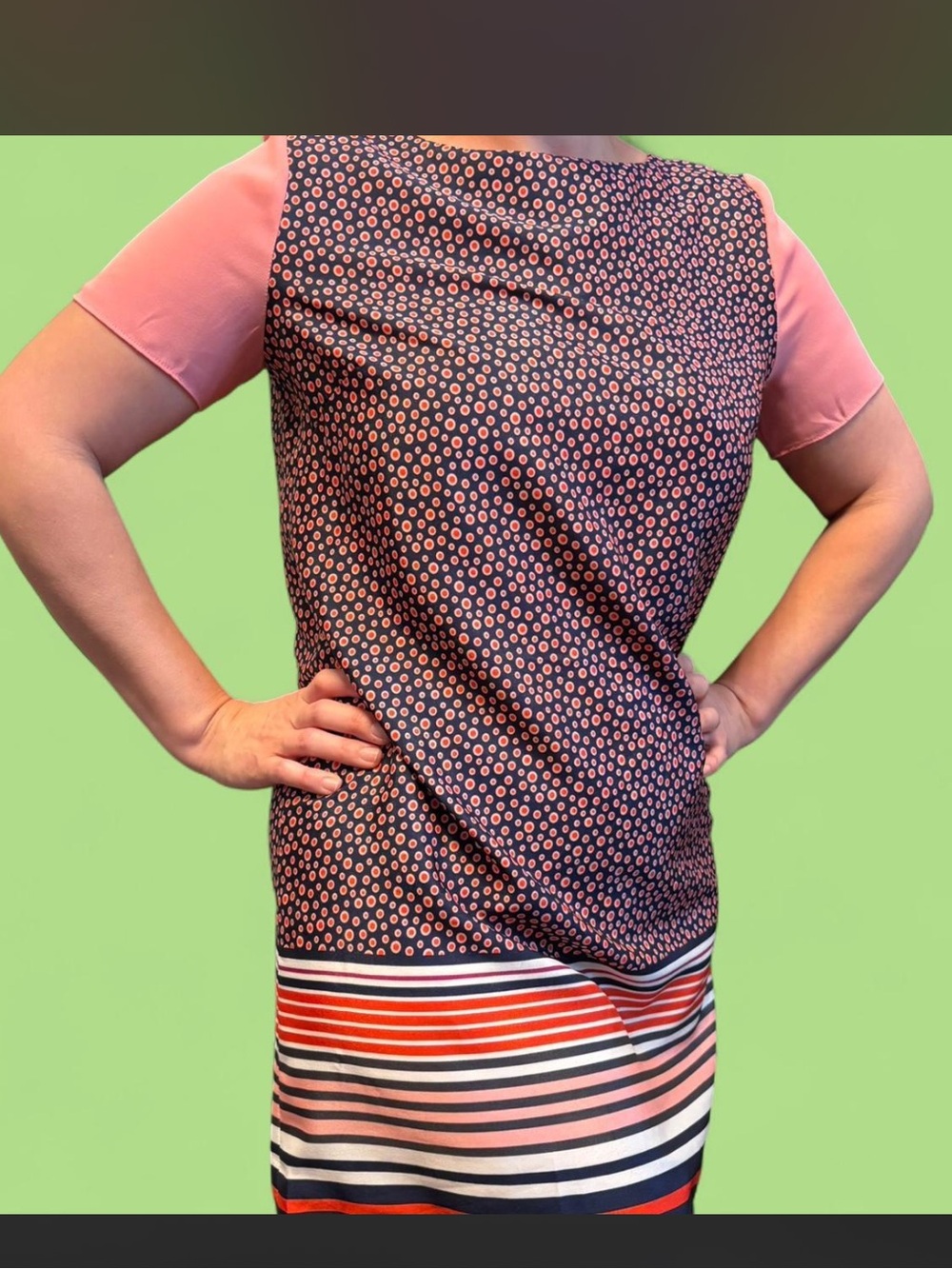 Polka Dot Shift Dress